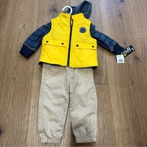 Baby boy NWT infant toddler 12m fall winter outfit